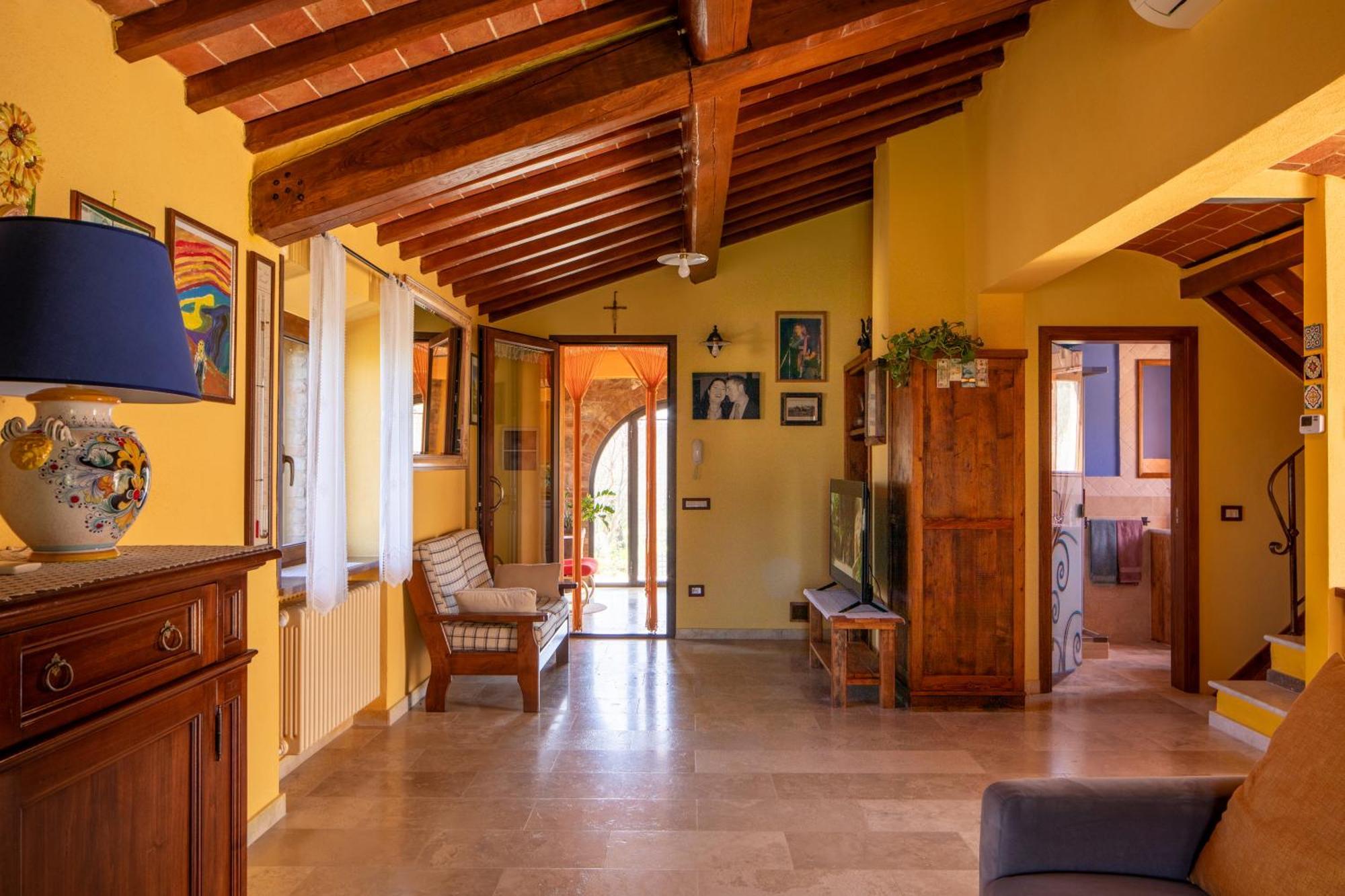 Il Poggio Dell'Eremita Appartement Rigomagno Buitenkant foto